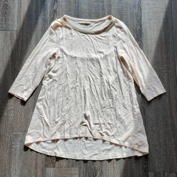 🍁 Chico's 3/4 sleeve T-Shirt 🍁 - Picture 1 of 3